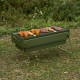 ALSANIDI, Mobile grill, Outdoor grill, Green, Size L:50*W:23*H25 Cm