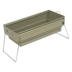 ALSANIDI, Mobile grill, Outdoor grill, White, Size L:50*W:23*H25 Cm
