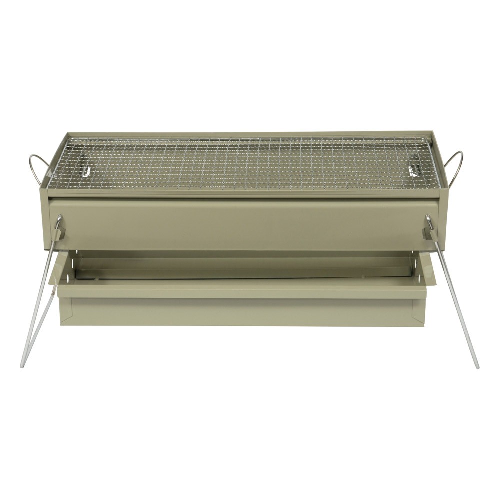 ALSANIDI, Mobile grill, Outdoor grill, White, Size L:50*W:23*H25 Cm