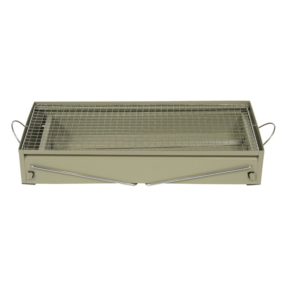 ALSANIDI, Mobile grill, Outdoor grill, White, Size L:50*W:23*H25 Cm