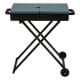 ALSANIDI, Mobile grill, Outdoor grill, Black, Size L:60+30*2*W:30*H70 Cm