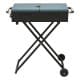 ALSANIDI, Mobile grill, Outdoor grill, Black, Size L:60+30*2*W:30*H77 Cm