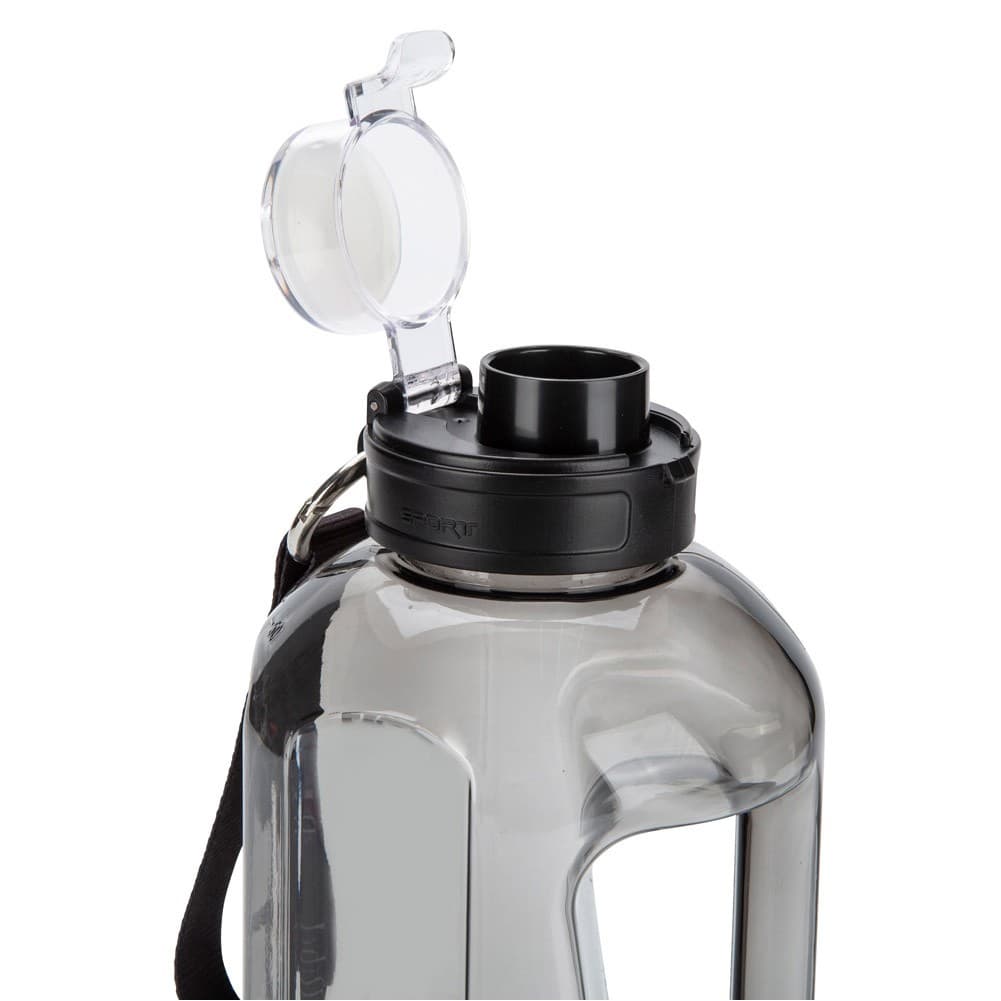 DPT, Sports Water Bottle, Water Gallon, Black, capacity 2.2 L