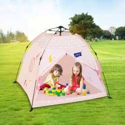 DPT, Foldable children's tent, Trips Tent, Pink, Size 120*120*108 Cm