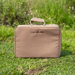 ALSANIDI, Al Wessam tea and coffee bag for trips, Camping bag, Woody, Size 40*28*20Cm