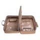ALSANIDI, Al Wessam tea and coffee bag for trips, Camping bag, Woody, Size 40*28*20Cm