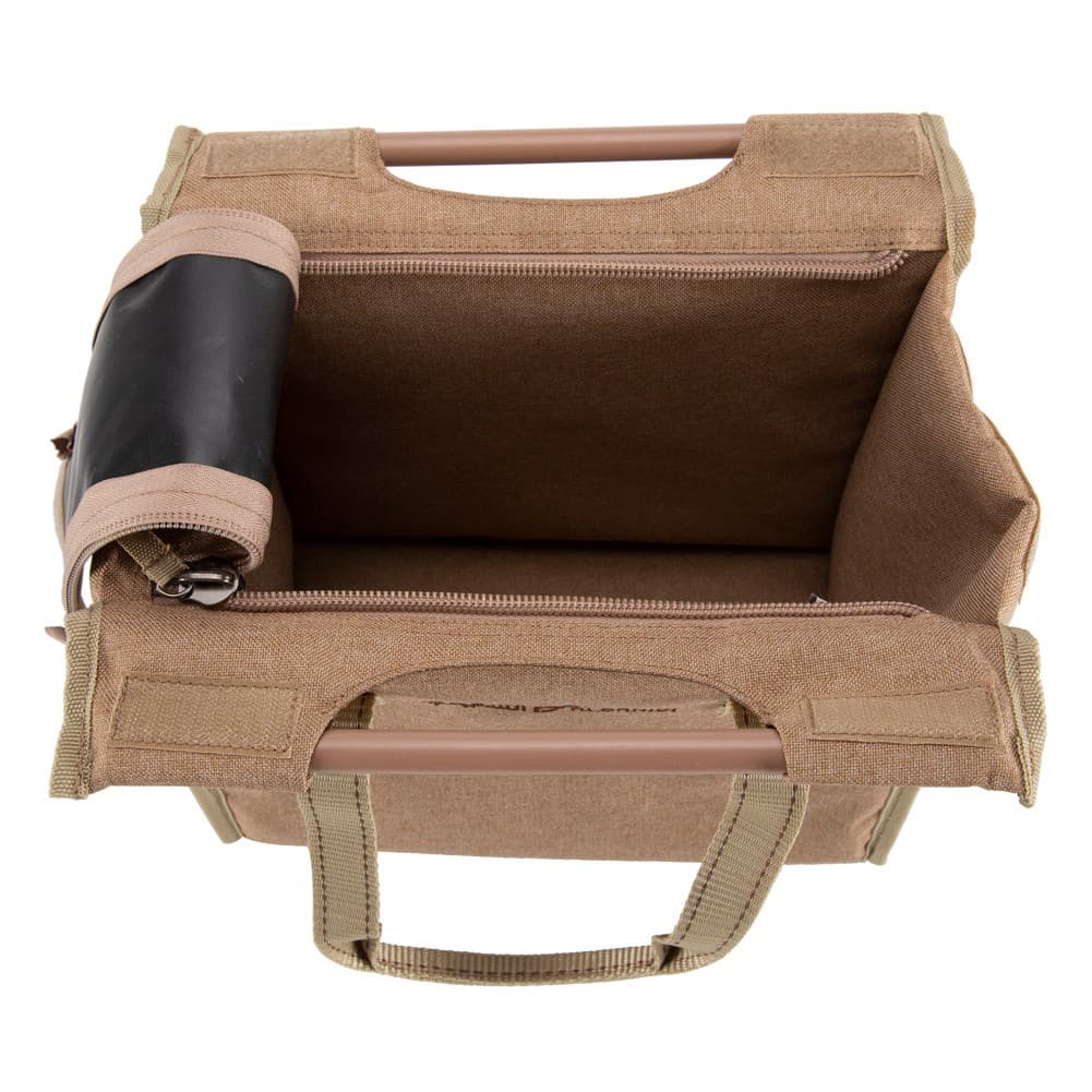 ALSANIDI, Insulated thermos bag for Picnics and trips, Camping thermos bag, Woody, Size 29.5*30*16.5Cm