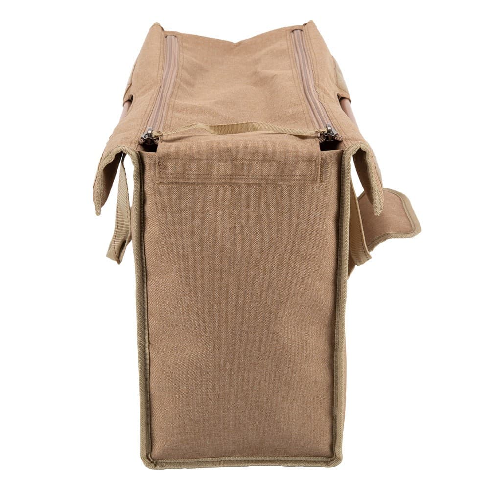 ALSANIDI, Insulated thermos bag for Picnics and trips, Camping thermos bag, Woody, Size 38*34*21Cm