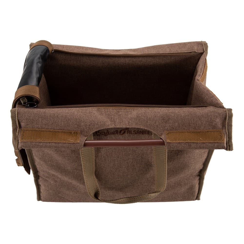 ALSANIDI, Insulated thermos bag for Picnics and trips, Camping thermos bag, Oud, Size 45*38*21Cm