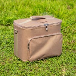 ALSANIDI, Al-Kuwait tea and coffee bag for trips, Camping bag, Woody, Size 37*24*31Cm