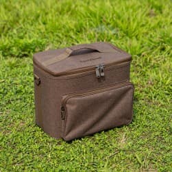 ALSANIDI, Al-Kuwait tea and coffee bag for trips, Camping bag, Oud, Size 37*24*31Cm