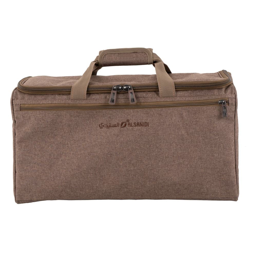 ALSANIDI, Al-Rahala Coffee and Tea Bag, Camping bag, Oud, Size 55*26*30Cm