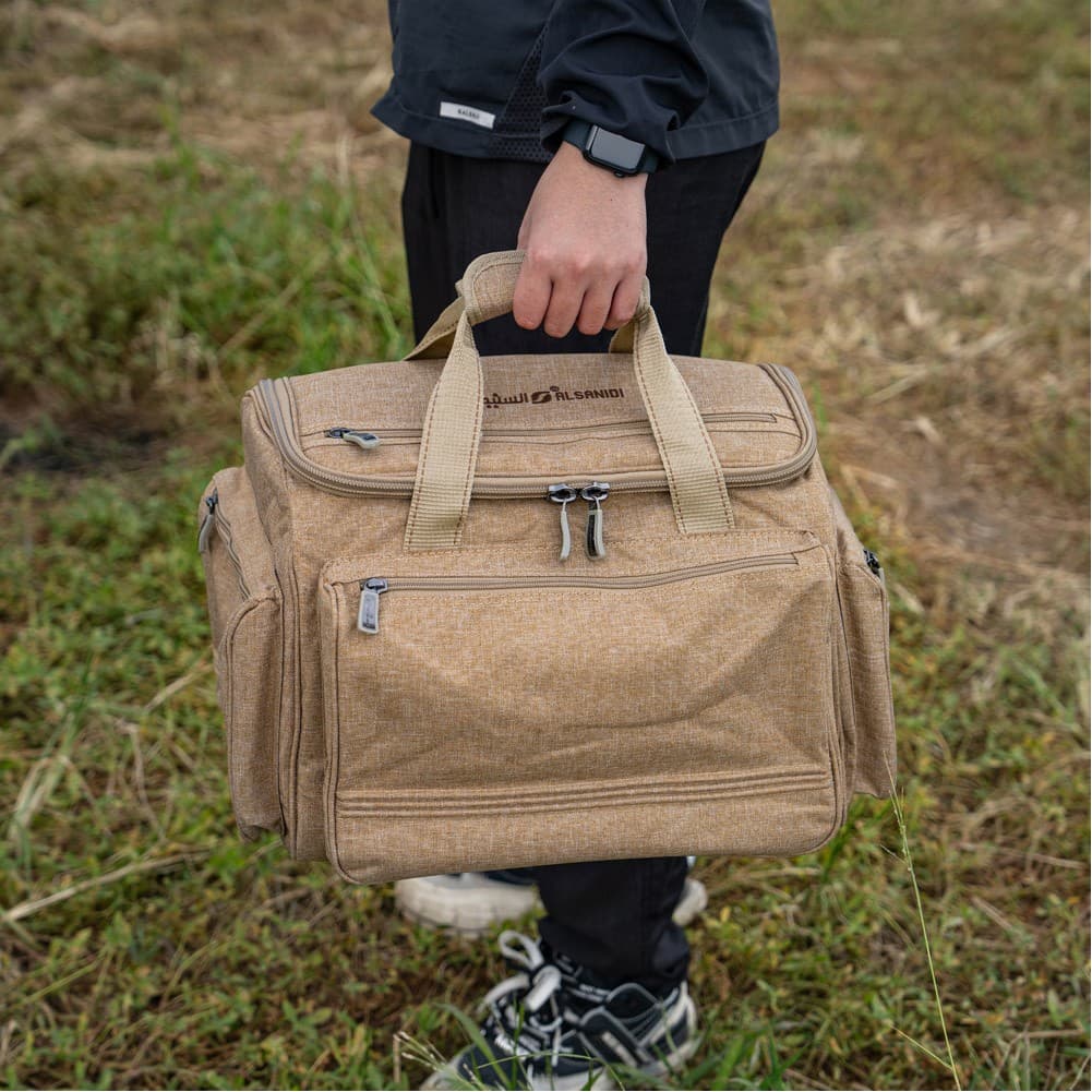ALSANIDI, Al-Tanhat bag for trips, Camping bag, Woody, Size 54*38*31Cm