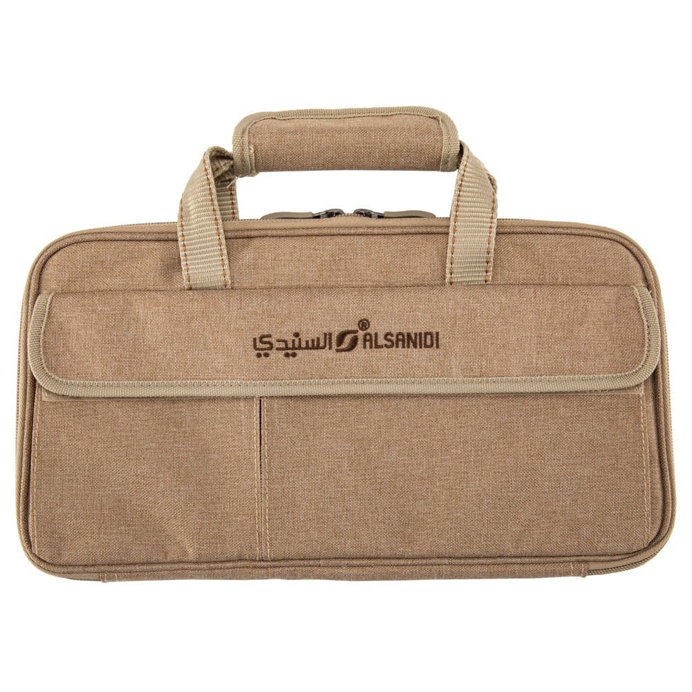 ALSANIDI, Canvas knife bag, Woody, Size 37*20*2.5Cm
