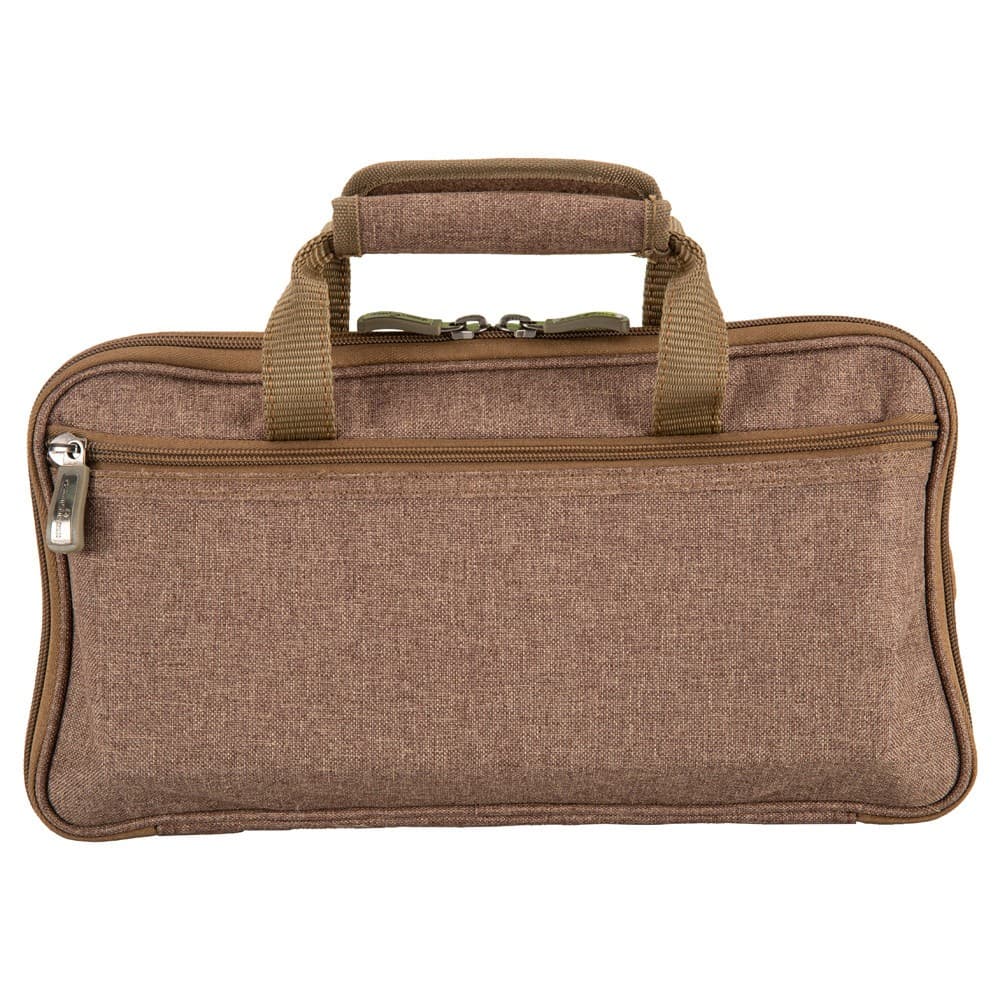 ALSANIDI, Canvas knife bag, Oud, Size 37*20*2.5Cm