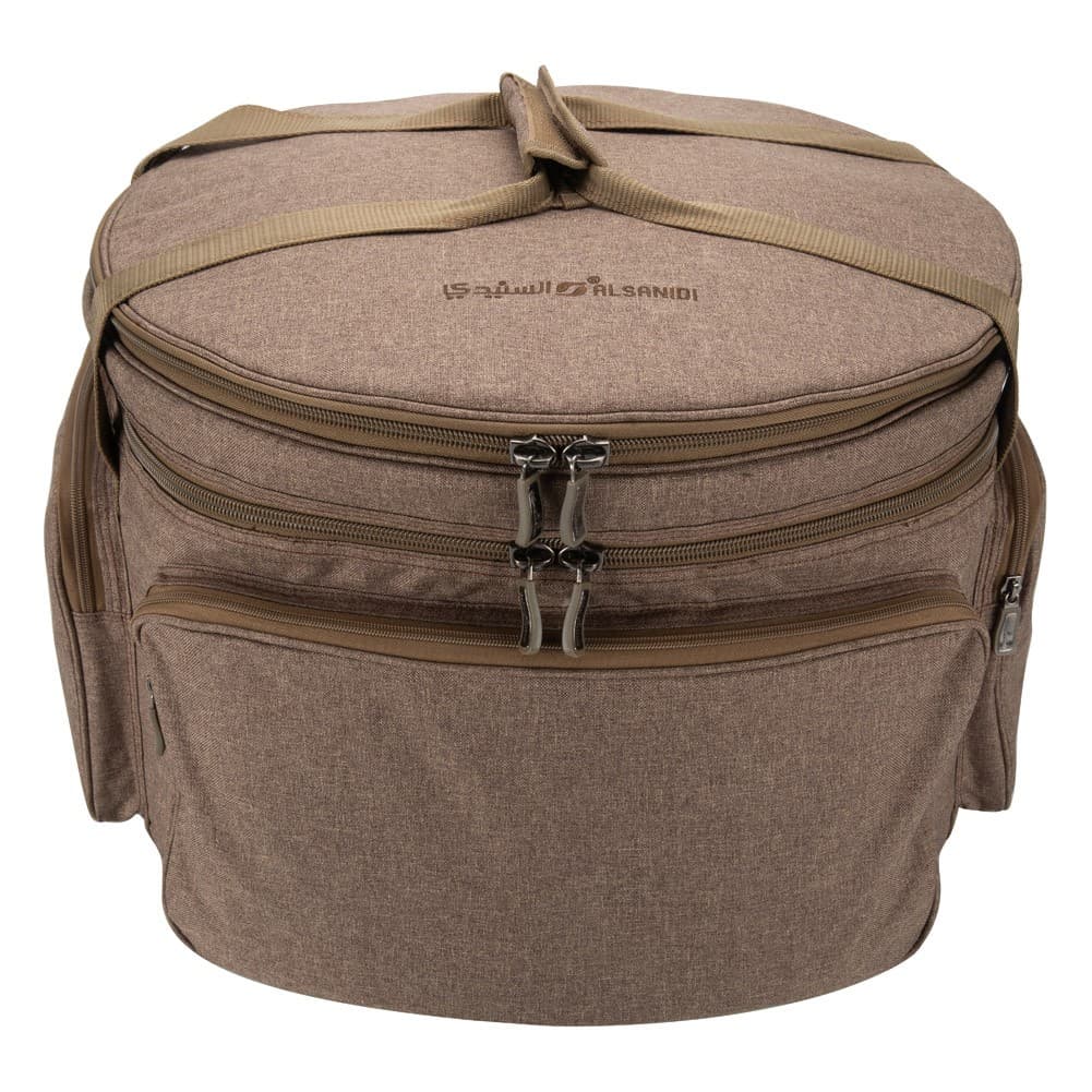 ALSANIDI, Al-Qassim bag for trips, Camping bag, Oud, Size 51.5*51.5*38Cm