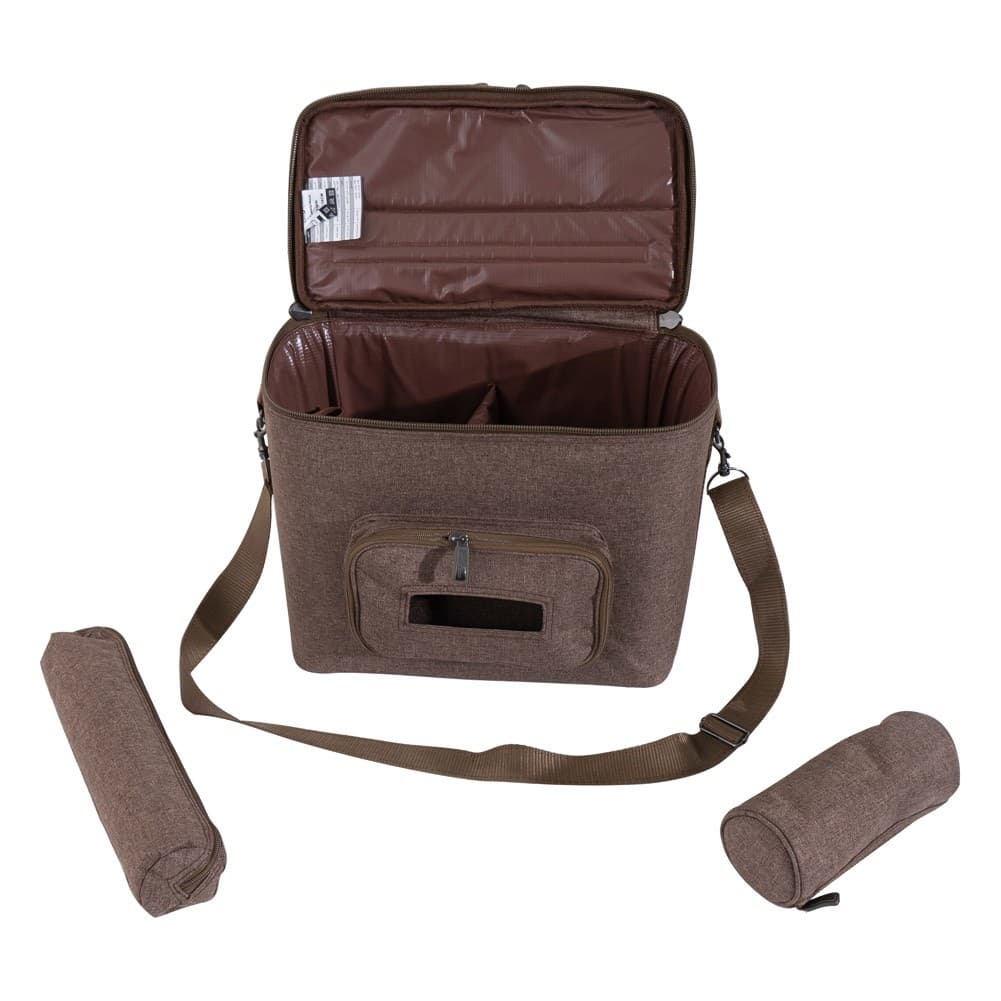ALSANIDI, Al-Mamlka thermos bag for Picnics and trips, Camping thermos bag, Oud, Size 40*37*26Cm