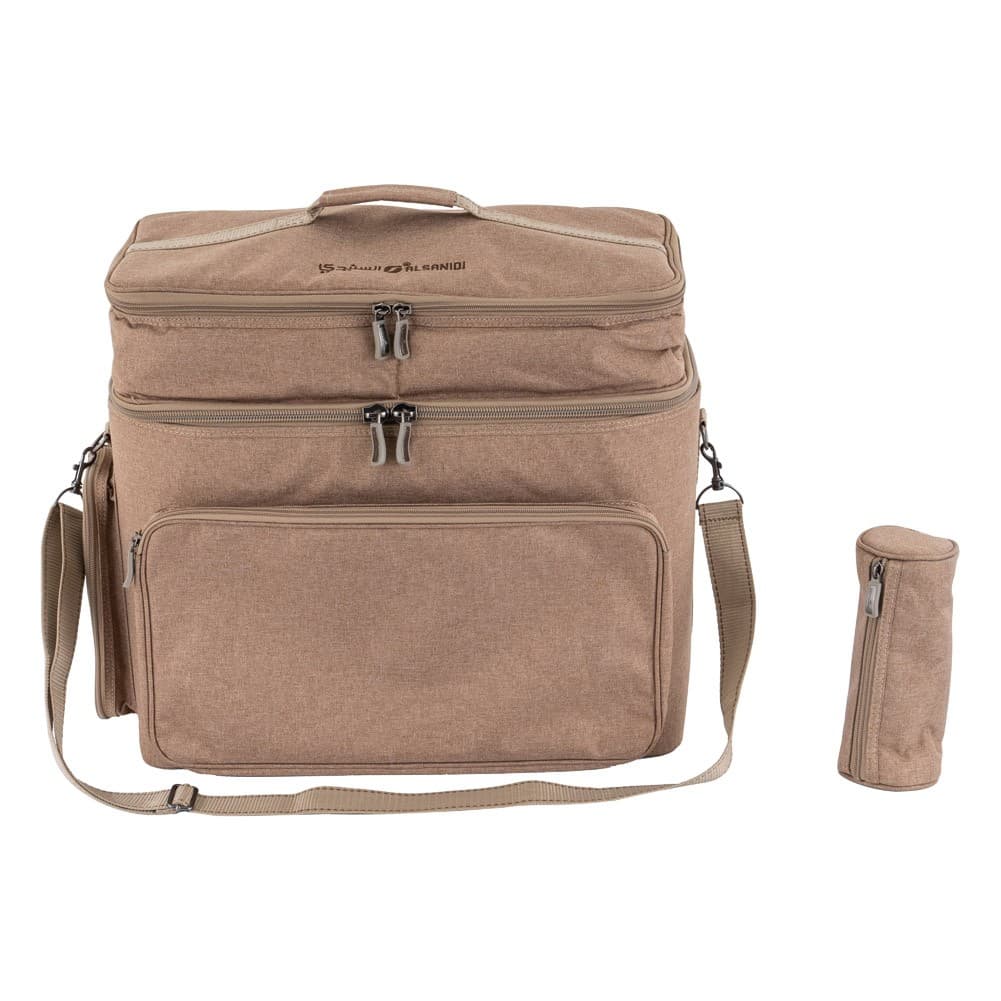 ALSANIDI, Al-Mamlka thermos bag for Picnics and trips, Camping thermos bag, Woody, Size 45*53*29Cm