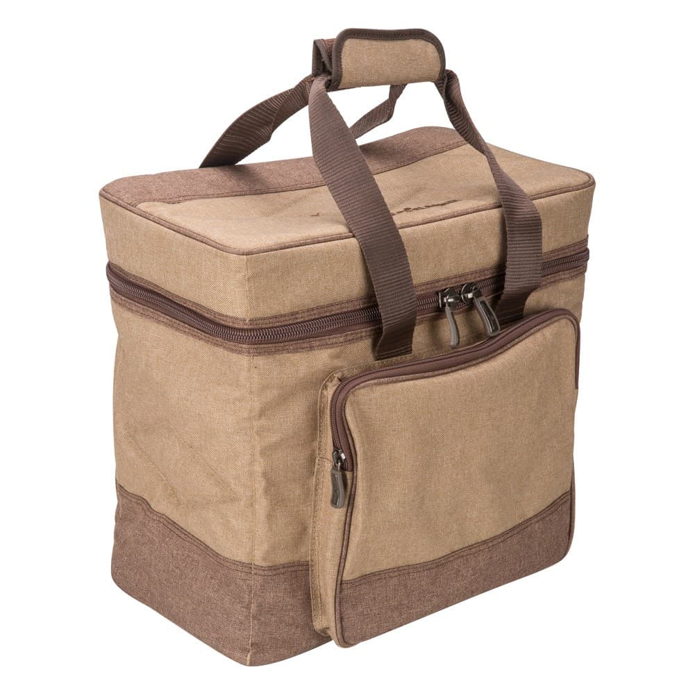 ALSANIDI, Al-Riyadh thermos Bag for Picnics and trips, Camping thermos bag, Woody, Size 39.5*22.5*38.5Cm