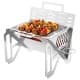 DPT, Portable BBQ stove, Charcoal BBQ Stove, Silver, Size27*20*24.5Cm