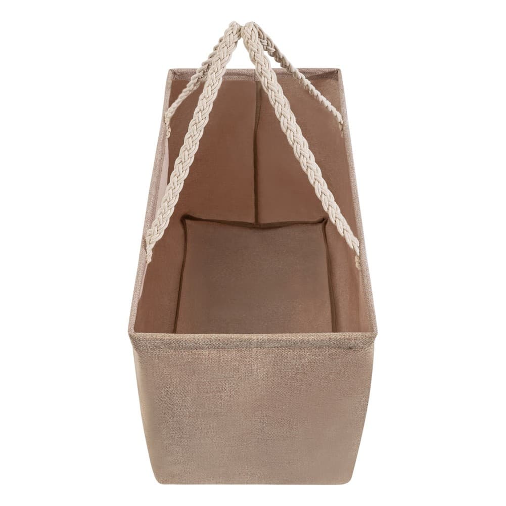ALSANIDI, Firewood storage bag, Beige, Size 54.5*27*32Cm
