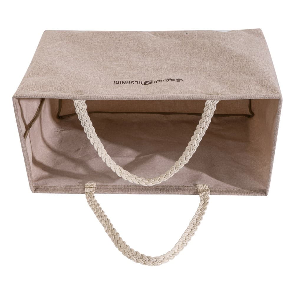 ALSANIDI, Firewood storage bag, Beige, Size 54.5*27*32Cm