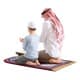ALSANIDI, Memori Foam Prayer Rug, Comfortable Foam Prayer Rug, Red, Size 80*120 Cm