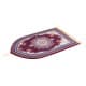 ALSANIDI, Memori Foam Prayer Rug, Comfortable Foam Prayer Rug, Red, Size 80*120 Cm
