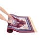 ALSANIDI, Memori Foam Prayer Rug, Comfortable Foam Prayer Rug, Red, Size 80*120 Cm