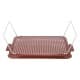 ALSANIDI, Galvanized iron utensiL drying table, Drying Rack, Brown, Size 50*30*17.5 Cm