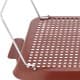 ALSANIDI, Galvanized iron utensiL drying table, Drying Rack, Brown, Size 50*30*17.5 Cm