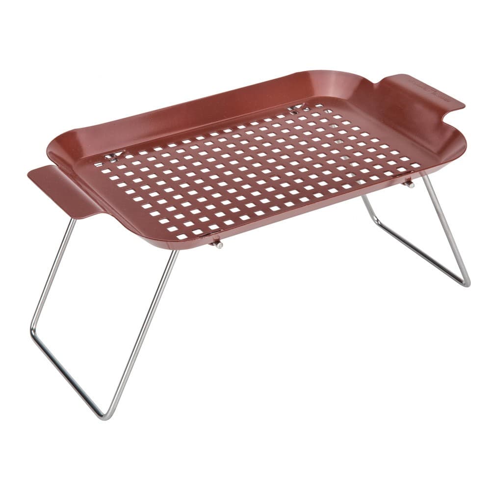 ALSANIDI, Galvanized iron utensiL drying table, Drying Rack, Brown, Size 33.5*18.5*15.3 Cm