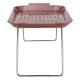 ALSANIDI, Galvanized iron utensiL drying table, Drying Rack, Brown, Size 33.5*18.5*15.3 Cm