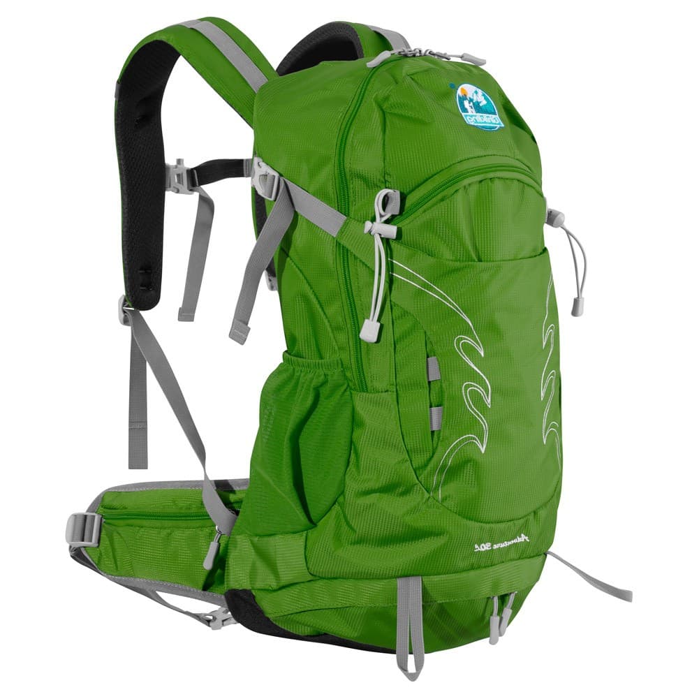 Ghiking, Hiking bag, back bag, Green, Size 29*14*53 Cm