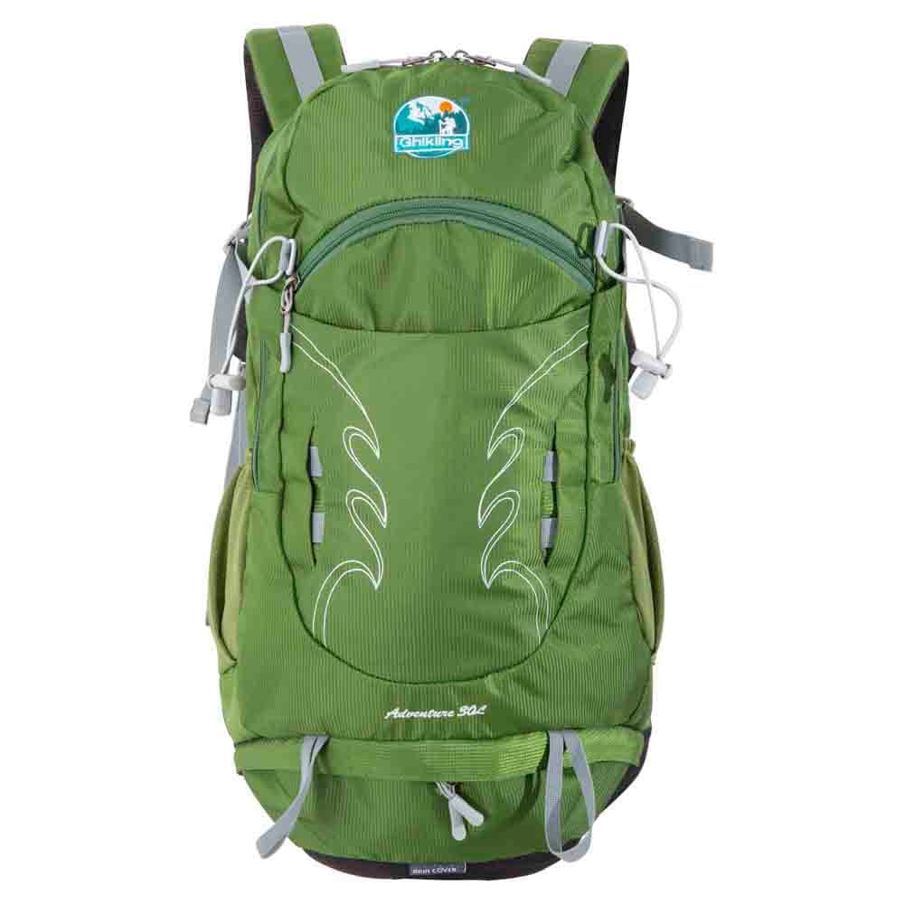 Ghiking, Hiking bag, back bag, Green, Size 29*14*53 Cm