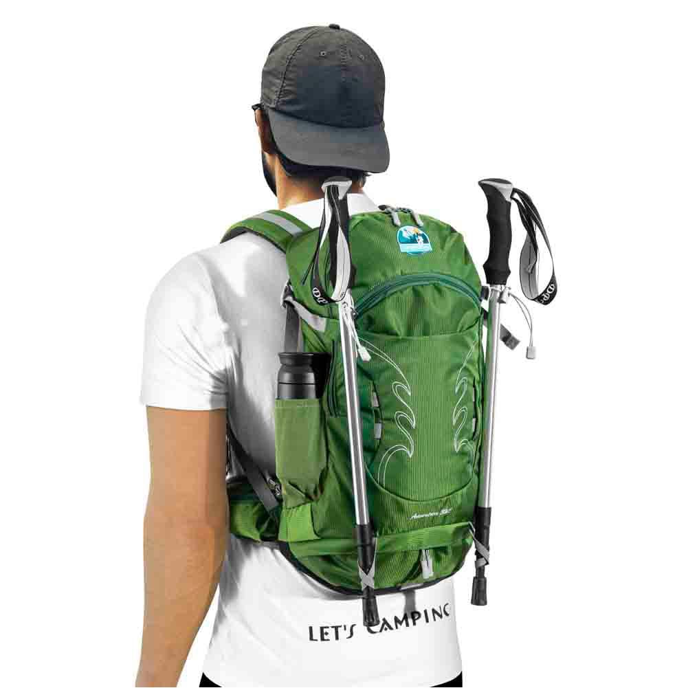 Ghiking, Hiking bag, back bag, Green, Size 29*14*53 Cm