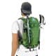 Ghiking, Hiking bag, back bag, Green, Size 29*14*53 Cm
