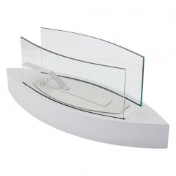 DPT, Table fireplace, White, Size 60*20*24 Cm