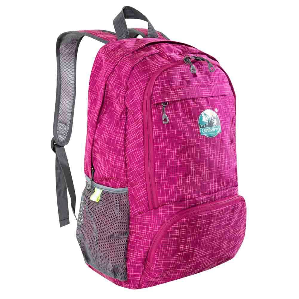 Ghiking, Hiking bag, back bag, Pink Dark, Size 30.5*18*46.5 Cm