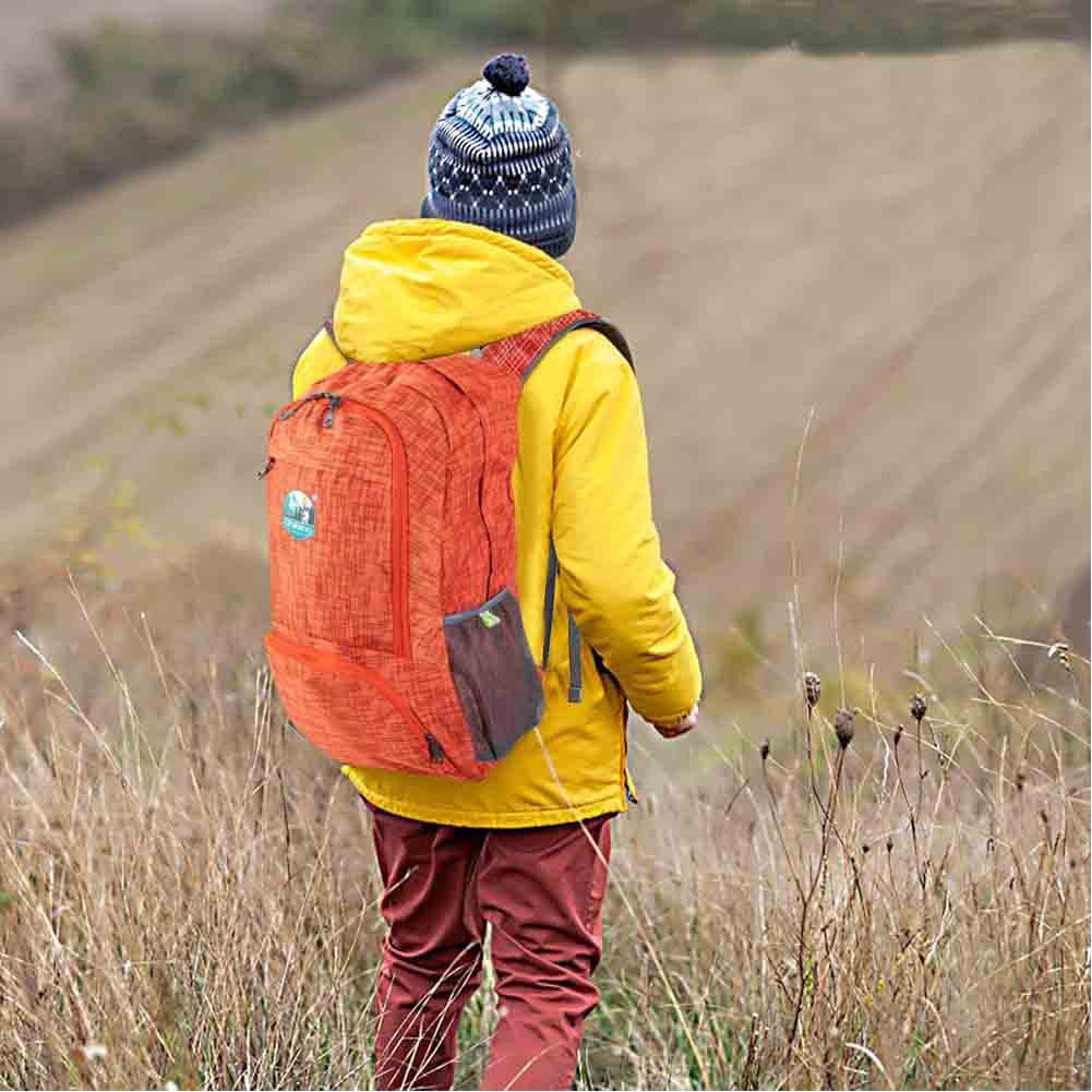 Ghiking, Hiking bag, back bag, Orang, Size 30.5*18*46.5 Cm