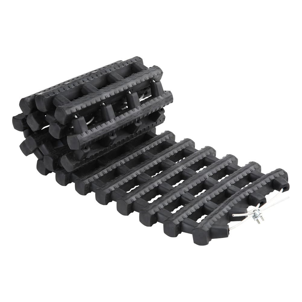 DPT, Anti-lock Braking System, ReCovery Tool for Stuck Tires in Snow, Mud, and Sand, Black, Size 22*80 Cm