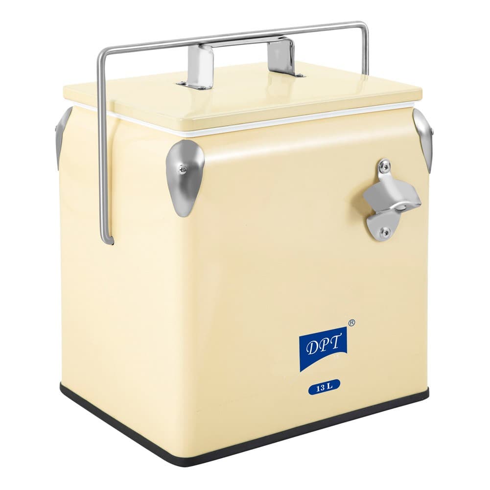 DPT, Heat and cold insulated keeping bag for food and drinks, Food bag for Trips, Beige, Size 32*23*36.5 Cm