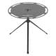 ALSANIDI, Hiking Table, Black, Size 30*39 Cm