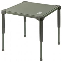 DPT, Foldable Camping Kitchen Table, Foldable Table for Outdoor and Home Gardens, Green, Size67.5*67.5*66.5Cm