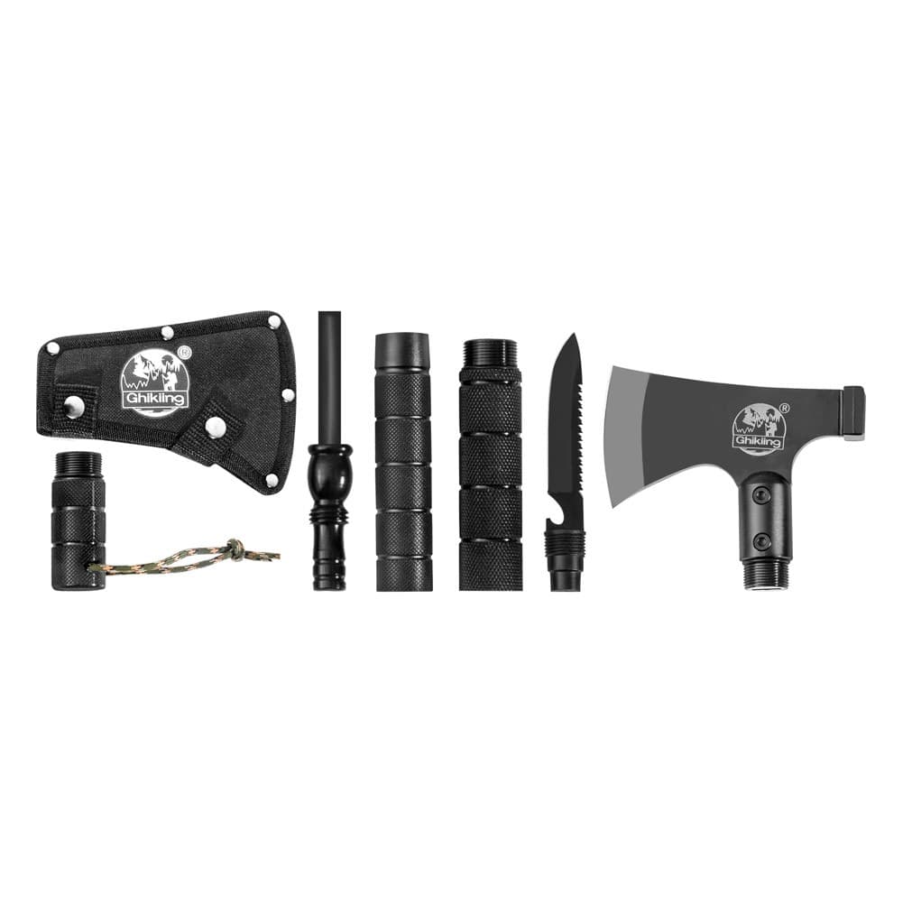 ALSANIDI, Multifunctional Ax, Black, Size41*14.5*2.8Cm
