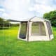 DPT, Air Cotton Tent for Trips, Inflatable Tent, Beige, Size 380*320*220 Cm