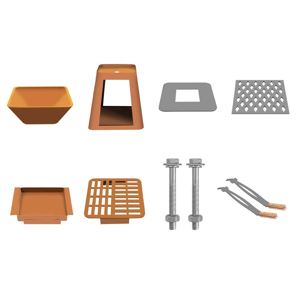 ALSANIDI, Cardboard iron grill wood stove, Modern wood-burning stove, Brown, Size80*80*90Cm