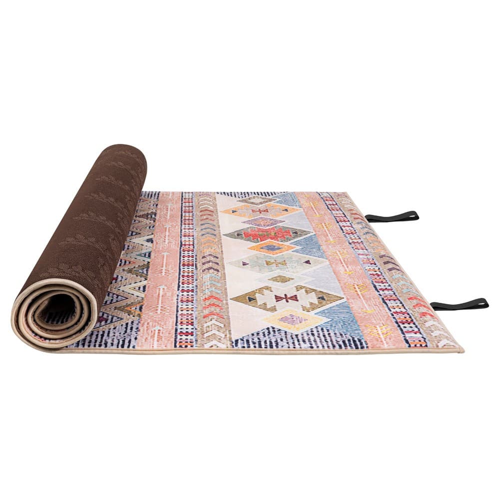 ALSANIDI, Ground seating mat for camping , Portable Camping and Hiking Floor Mat, Multicolored , Size 230*160 Cm