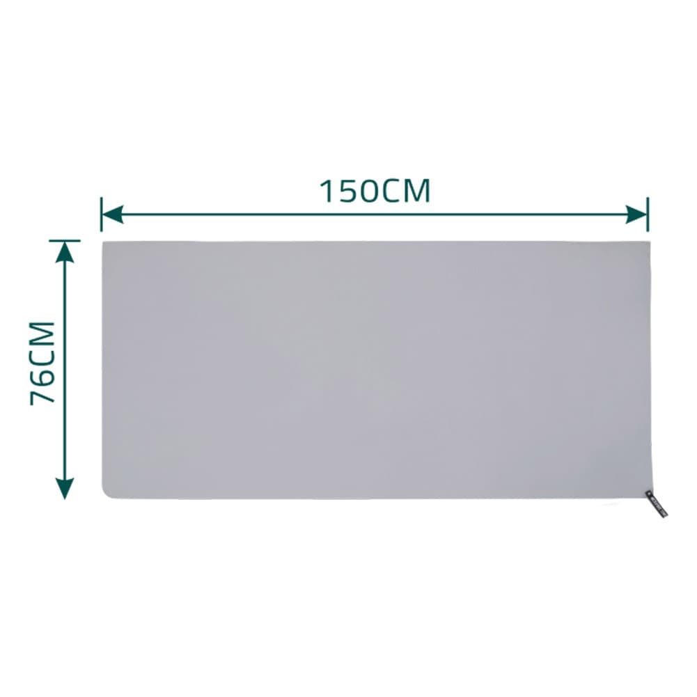 Ghiking, Quick-Drying Towel, Gray, Size150*76*0.1Cm