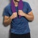 Ghiking, Quick-Drying Towel, Lilac, Size80*40*0.1Cm